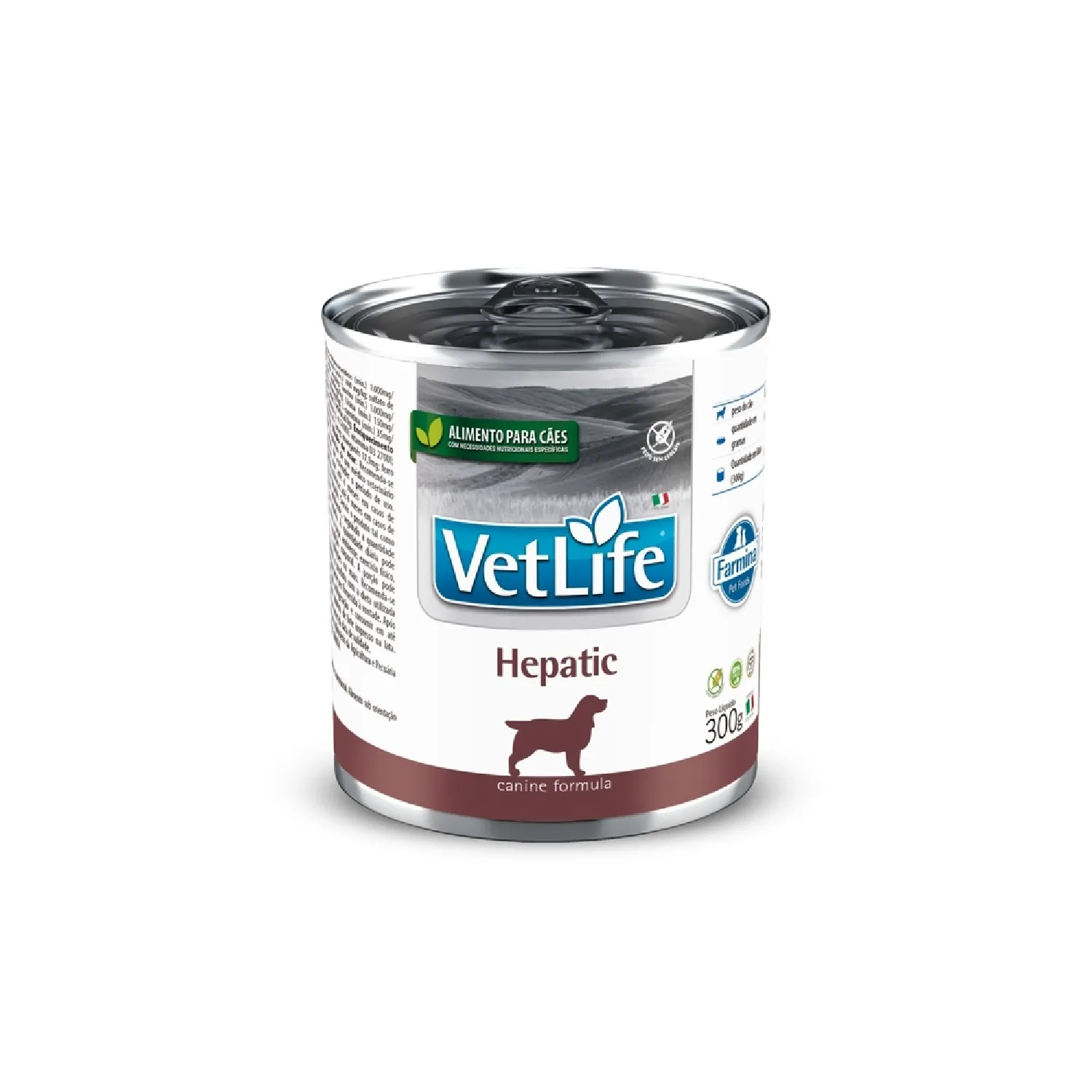 Racao Umida Vet Life Hepatic para Caes Adultos 1